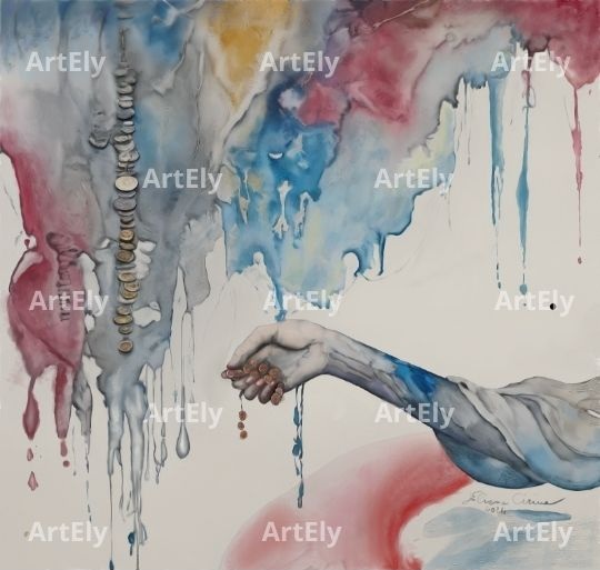 Il peso del valore - Arte digitale | Eliana Cirina - ArtEly