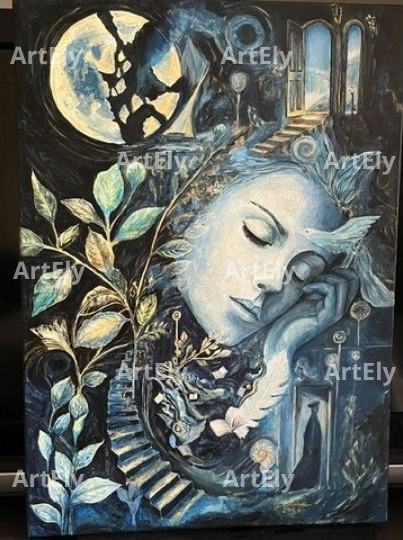 Dipinto Segni e Sogni - Eliana Cirina / Art Ely