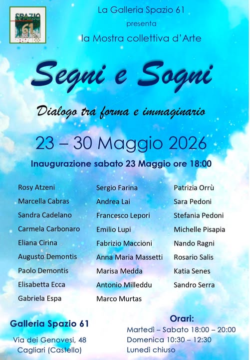 Locandina - Mostra Segni e Sogni